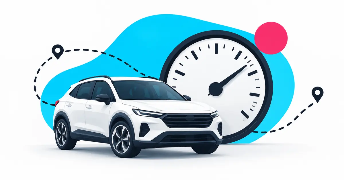 Brojač kilometara kao deo provere polovnog automobila pre kupovine.