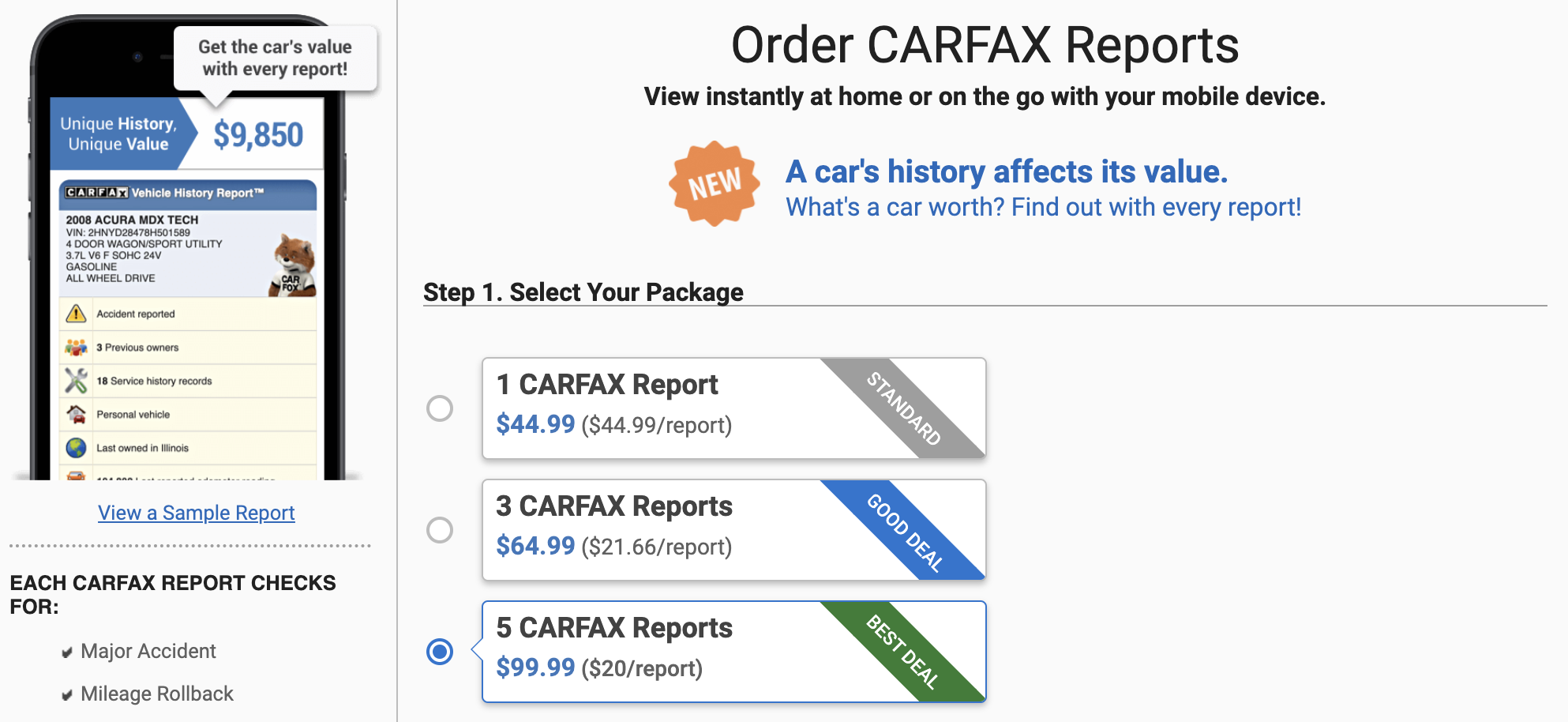 Carfax 6